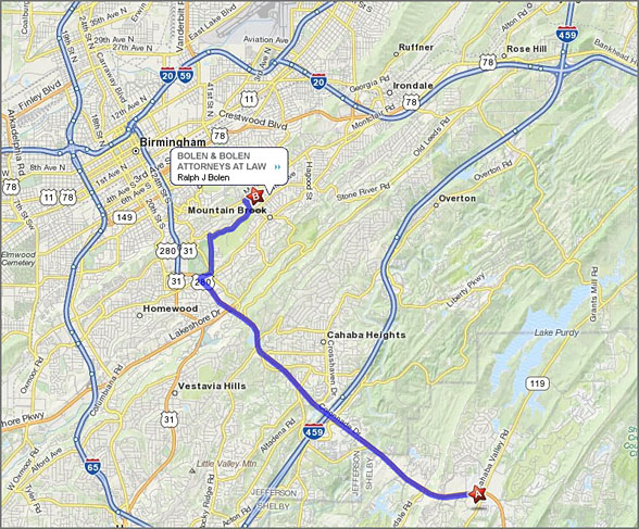 "A" starts out in the Highway 280 Area
